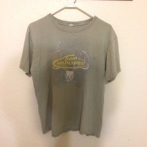 Team realtree t shirt green size medium anvil